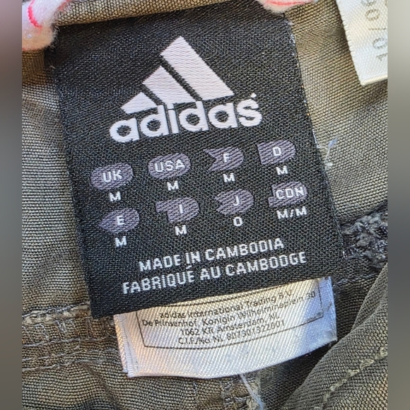 Addidas Mens Khaki Cargo Shorts M. 2006 - Picture 12 of 14